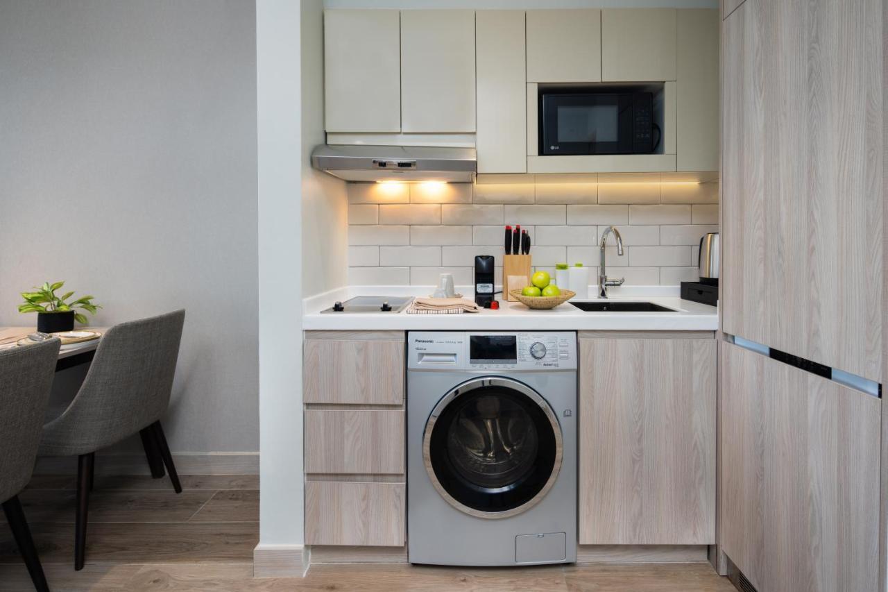 Citadines Abhaアパートホテル エクステリア 写真 A modern kitchen